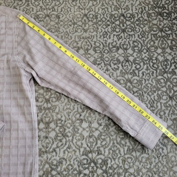 Tasso Elba Men's Fitted Button Down Shirt Size L - Picture 10 of 10